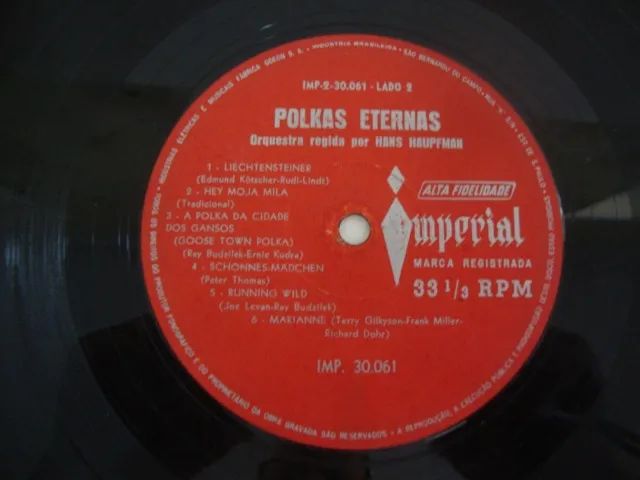 LP Vinil Polkas Eternas - Hans Haupfman - Foto 4