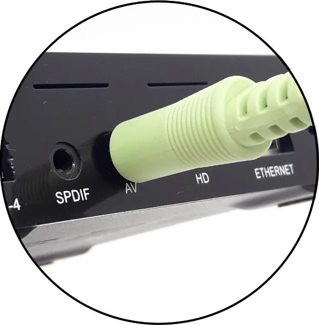 Cabo P2 4 Vias X 3 RCA Áudio e Vídeo 2M It-Blue - Foto 4