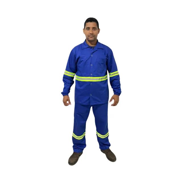 Uniforme profissional c/ faixa refletiva - Foto 4