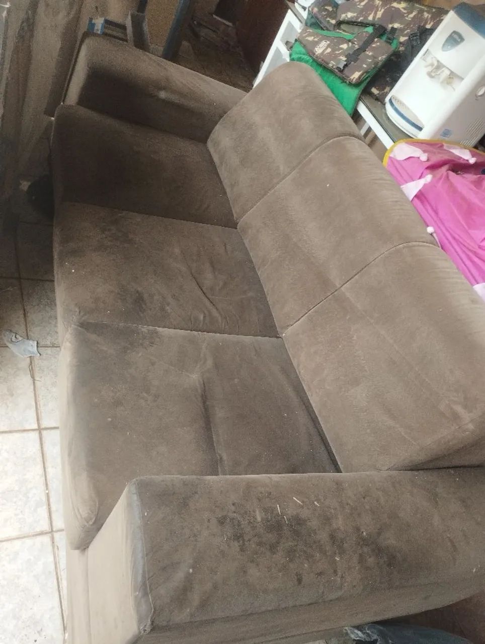 Vendo sofá retrátil 3 e 2 lugares - Foto 2
