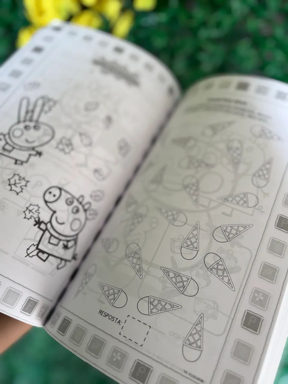 Livro Peppa Pig -365 Atividades e desenhos para colorir - Foto 3