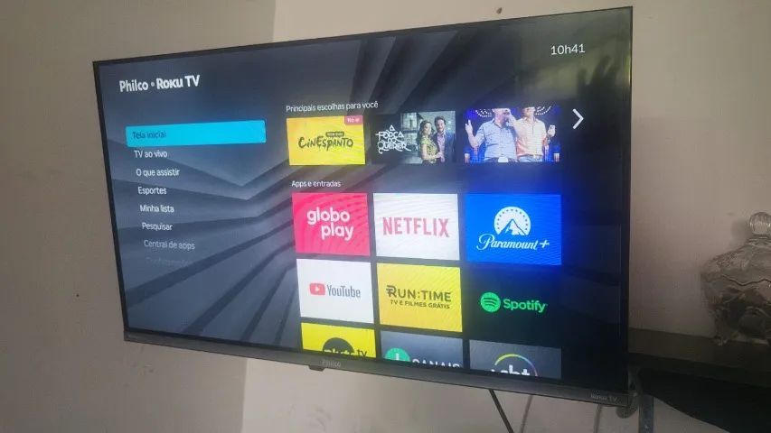 Tv Led Philco Roku Tv 32 polegadas com Dolby Audio (pouco usada)