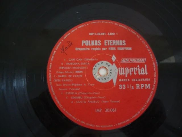 LP Vinil Polkas Eternas - Hans Haupfman - Foto 3