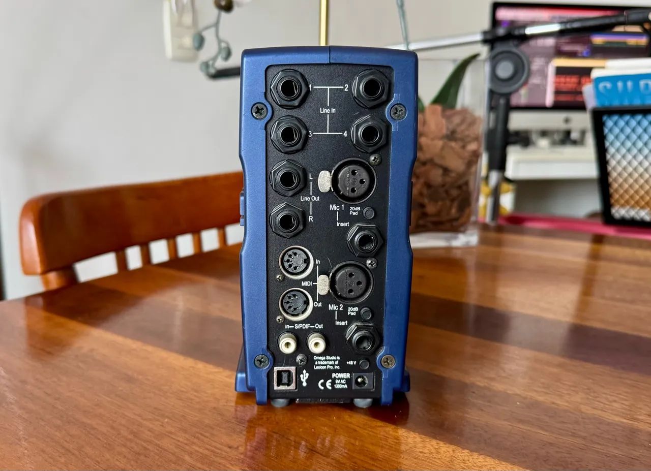 Interface De Áudio Lexicon Omega Desktop Recording Studio 110v - Foto 5