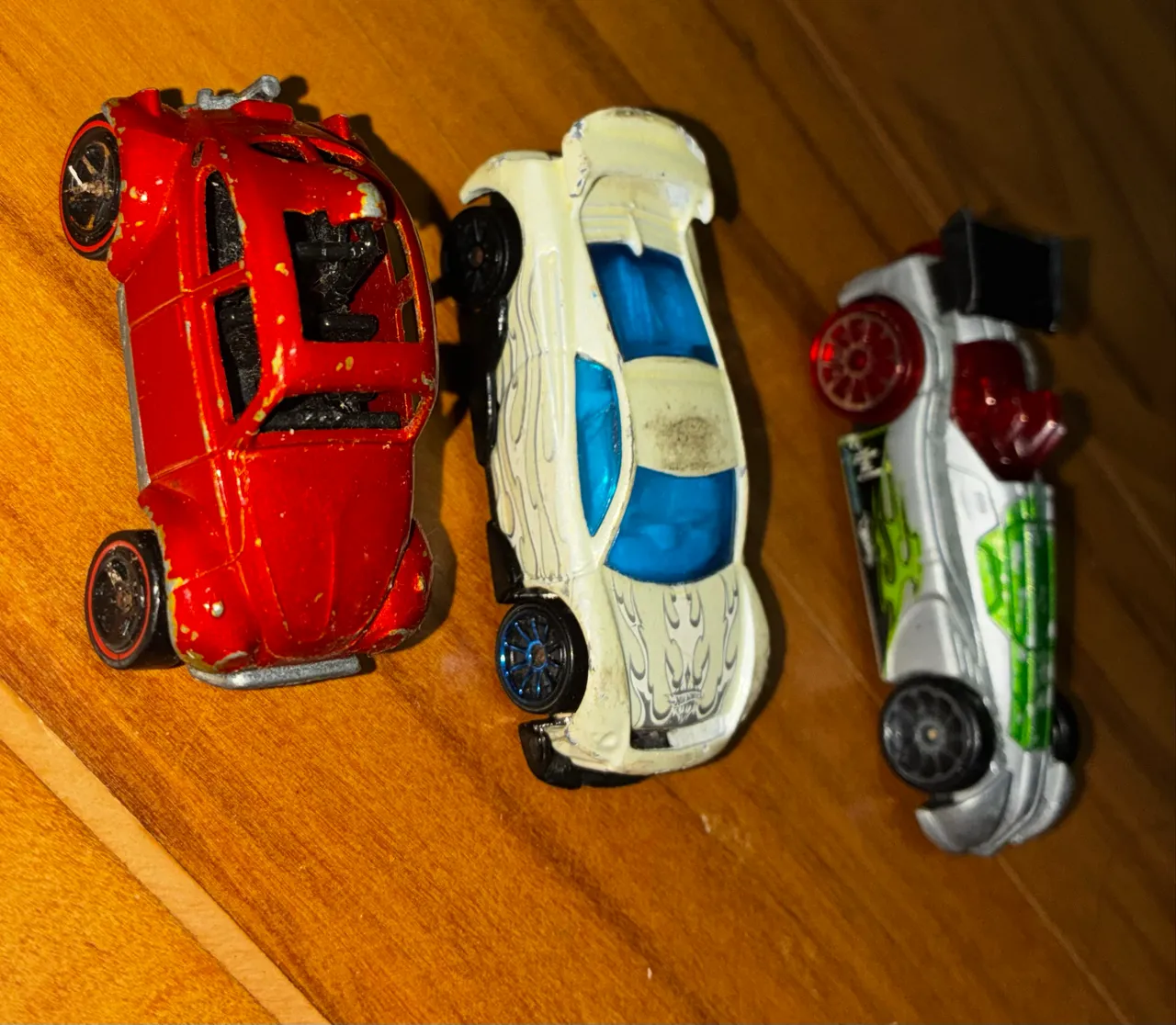 3 Caminhões Hot Wheels Truckin Transporters + Crash Racers Lote