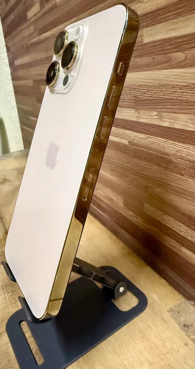 IPHONE 14 PRO MAX DOURADO 128gb IMPECÁVEL  - Foto 4