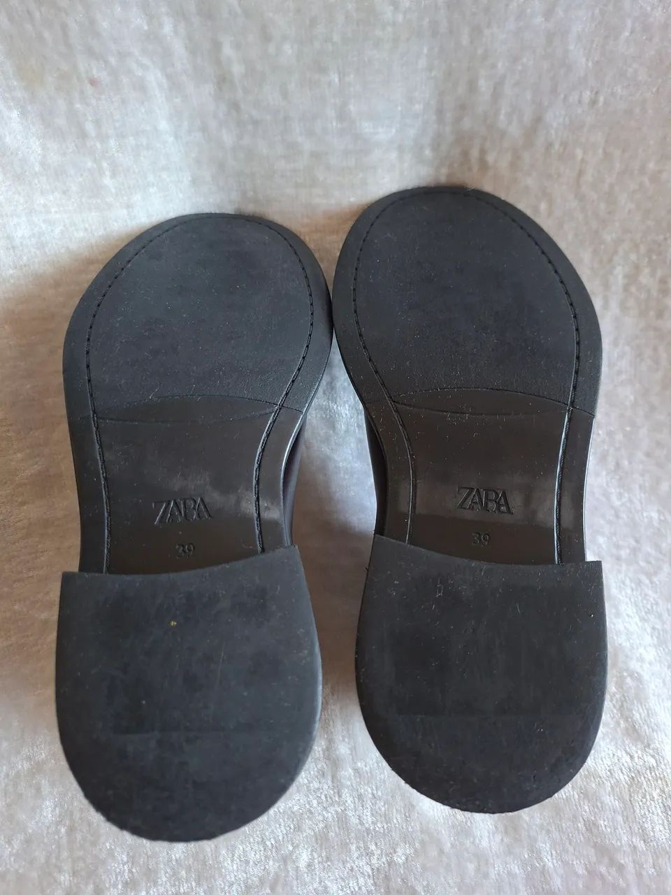 Bota de couro Zara masc "modelo Chealsea" - Foto 4