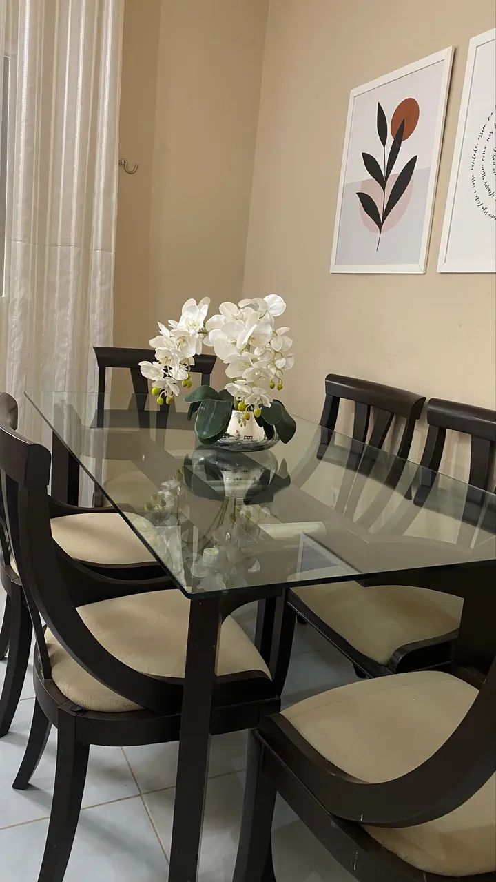 Mesa de jantar com 6 cadeiras - Foto 3