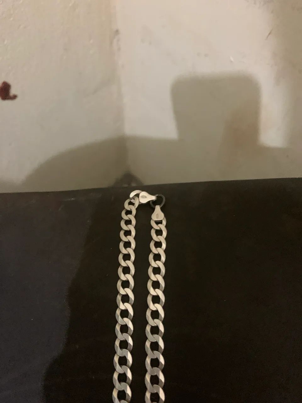 Vendo prata apenas Fecho quebrado 8mm - Foto 2