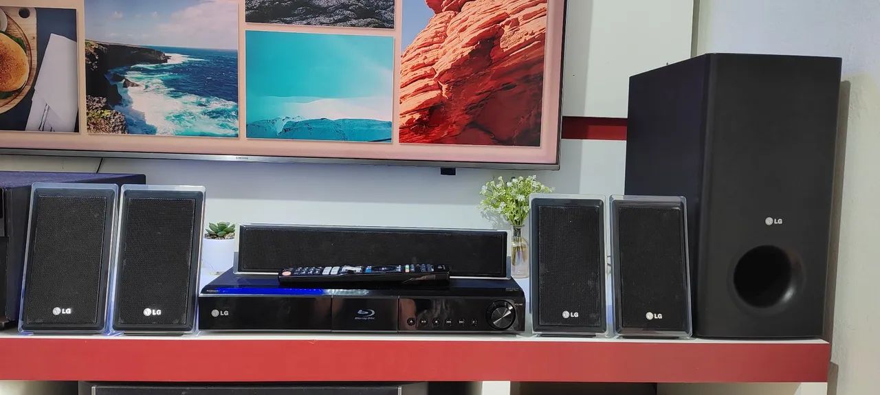 Home Theater LG Bluetooth 1100 RMS 