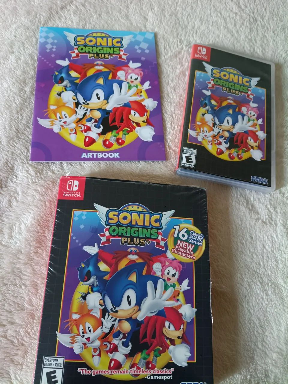 Jogo Sonic Origins Edição Especial Nintendo Switch  - Foto 2