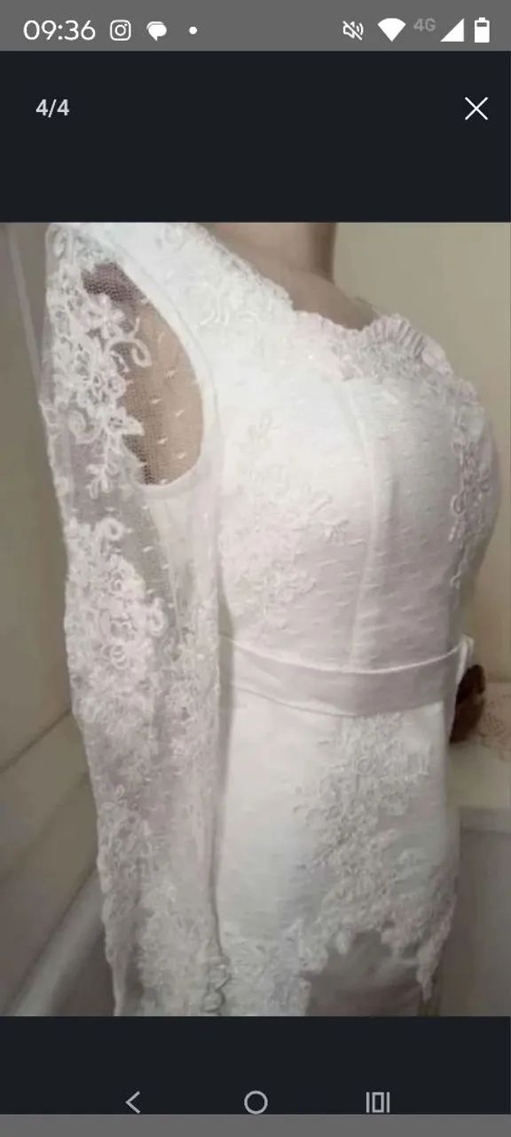Dois Vestidos de noiva offwhite  - Foto 3