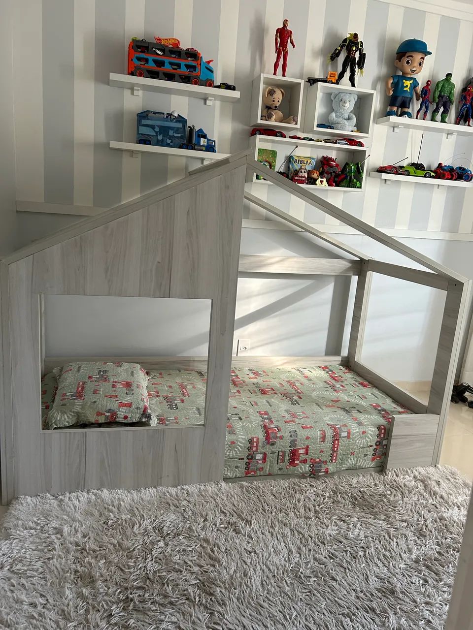 VENDE-SE CAMA INFANTIL - MODELO CASINHA ? - Foto 4
