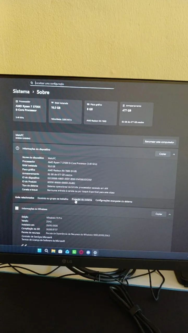 PC GAMER AM4 COMPLETO ( 2 MESES DE USO ) - Foto 5