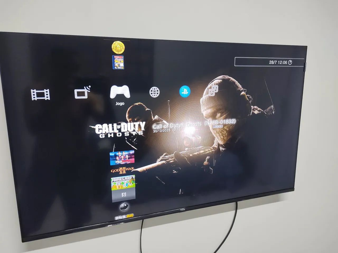 PS3 DESBLOQUEADO + TV 32" - Foto 5