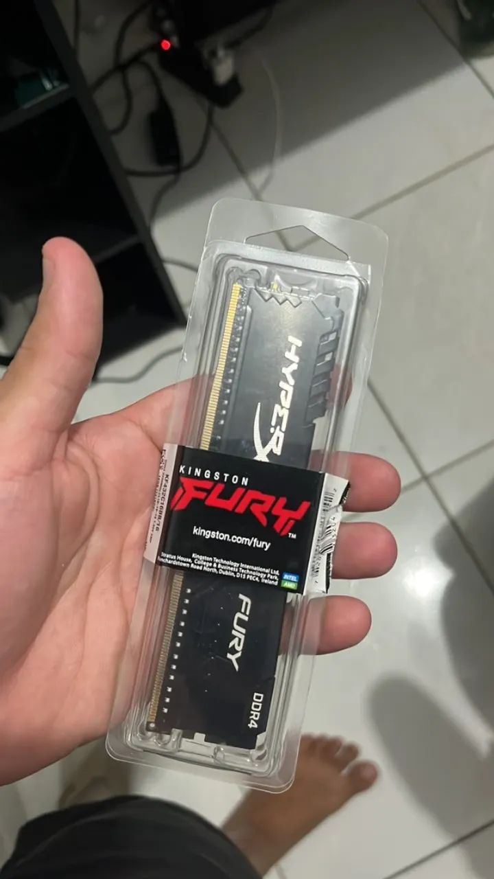 2 Memoria Ram DDR4 8gb 16gb HyperX