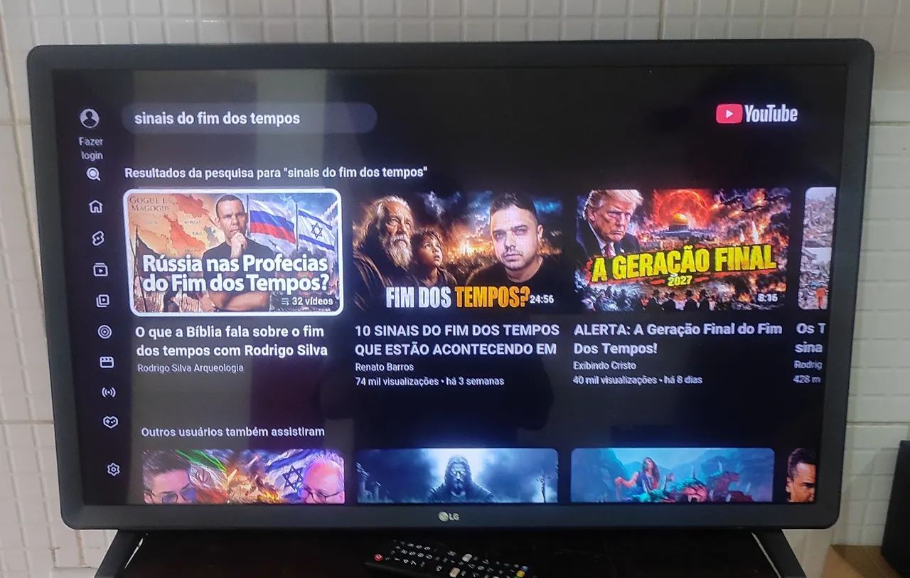 TV LG LED 32 polegadas smart  - Foto 3