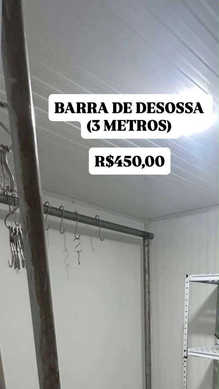 Barra desossa 3 metros 