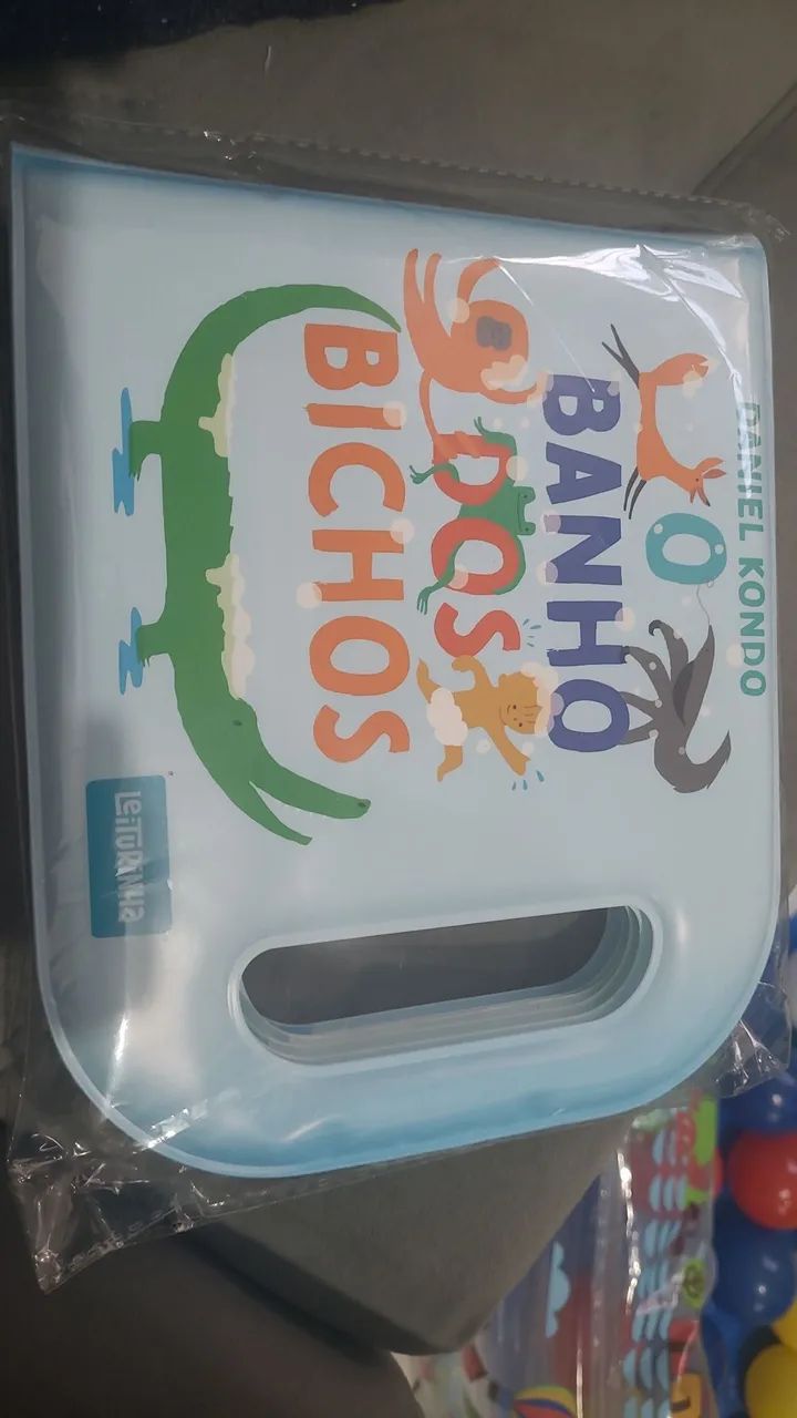 Livro de banho leiturinha