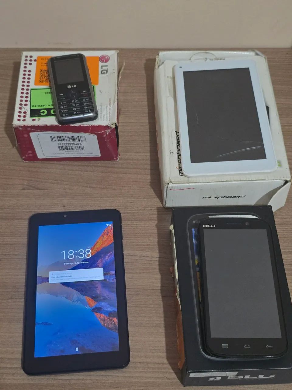 Lote 01 - Celulares e Tablets Leilão  - Foto 2