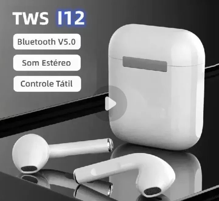 Fone bluetooth TWS I12  - Foto 2