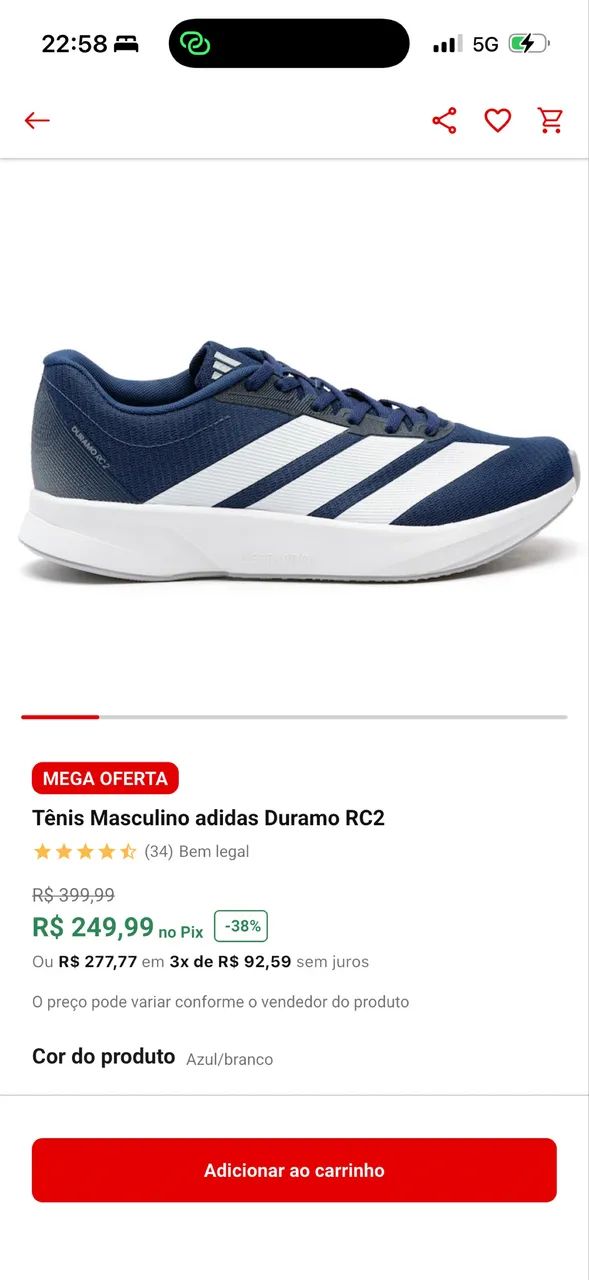 Tênis adidas  - Foto 4