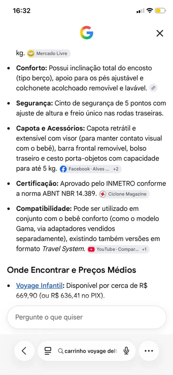 Carrinho de bebê Voyage delta  - Foto 5