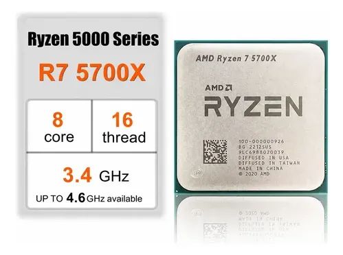 Processador Ryzen 7 5700x - Processadores - São Jorge, Uberlândia