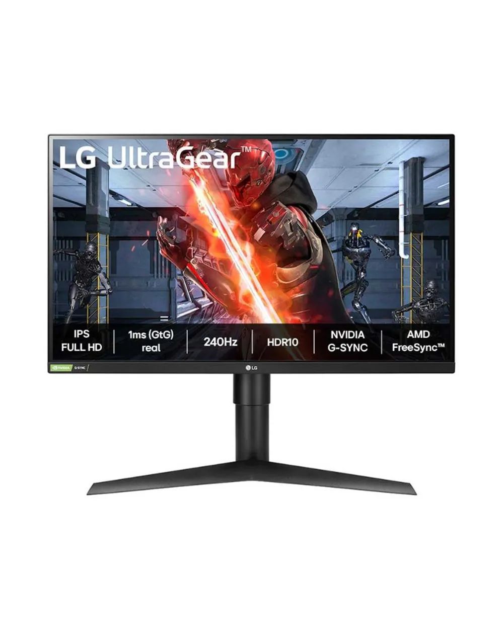 Monitor Gamer LG UltraGear 240hz 1ms 27 polegadas 