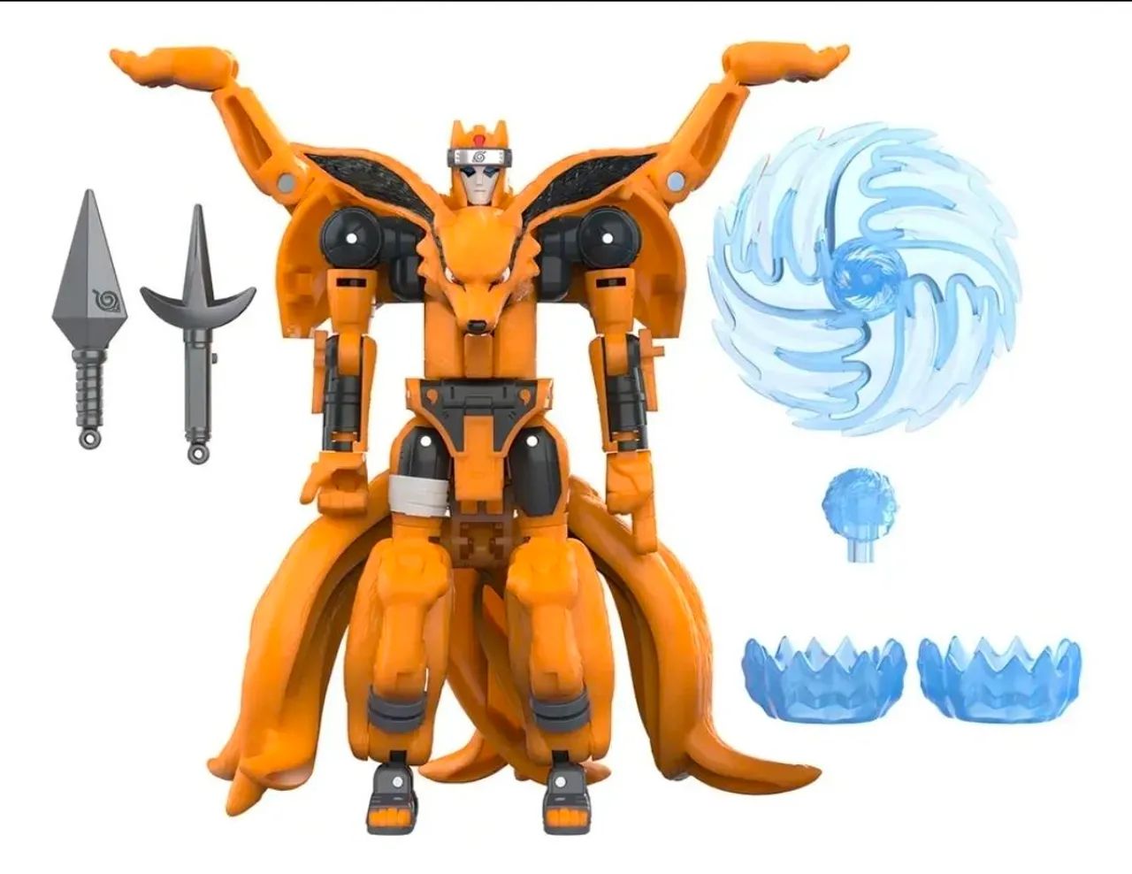 Transformers x Naruto Kurama e Gamakichi Hasbro original lacrado - Foto 5