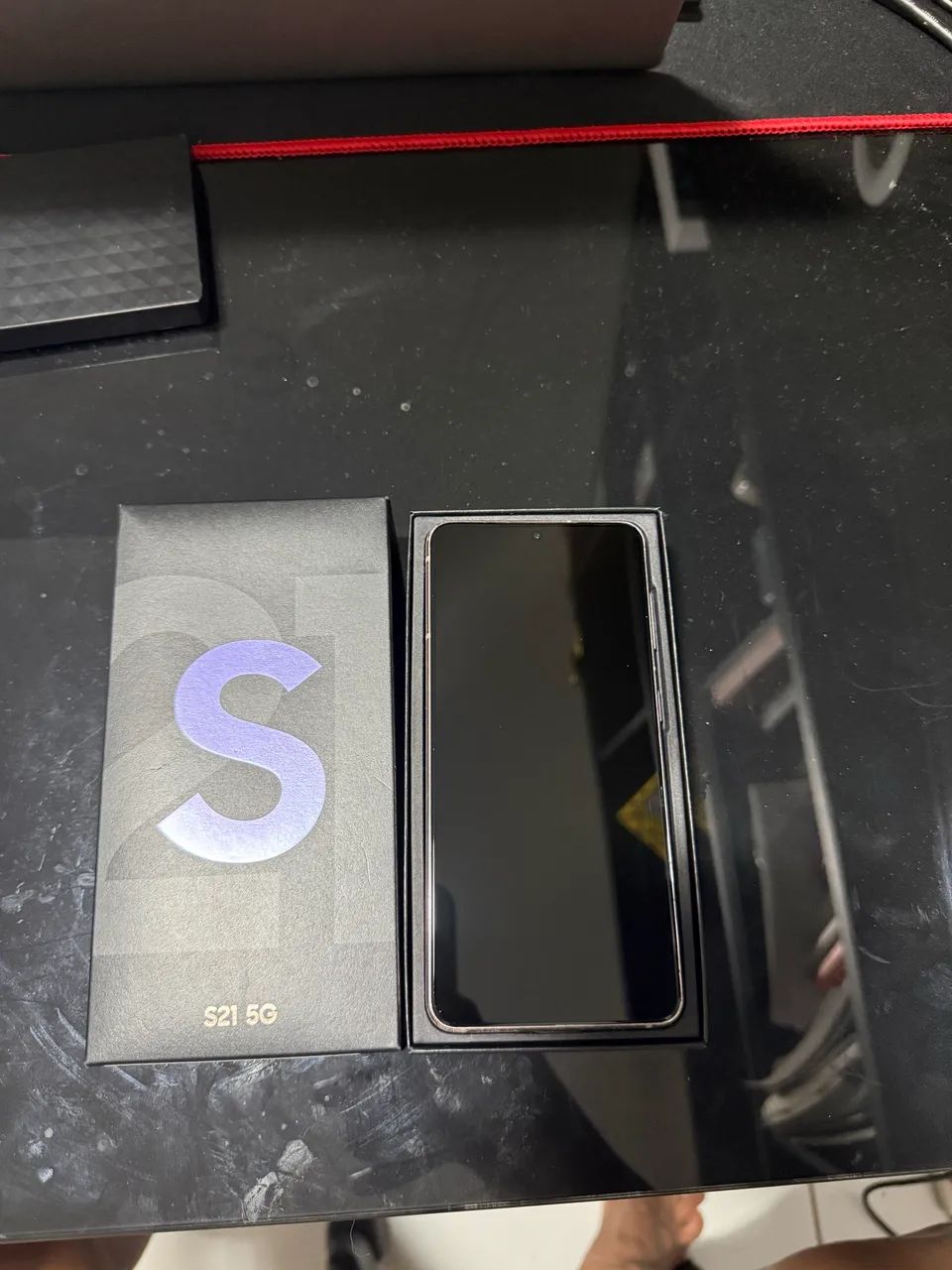 Smartphone Samsung s21 5g 128gb cor roxa  - Foto 2