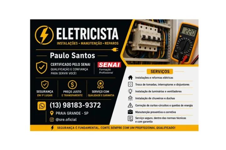 Paulo Santos - Eletricista