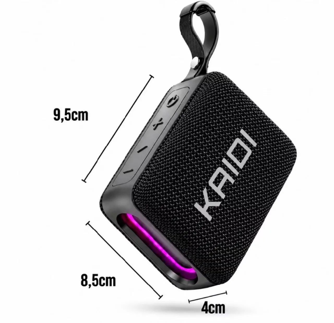Caixa de Som Bluetooth KAIDI Portátil  - Foto 4