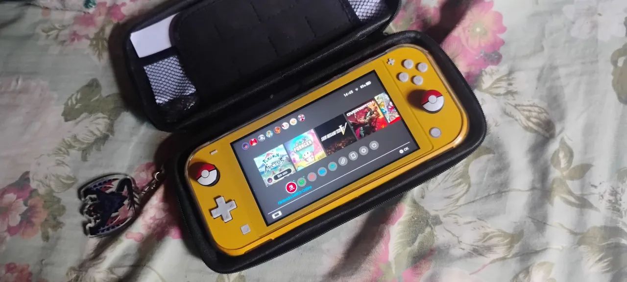 switch lite em perfeito estado