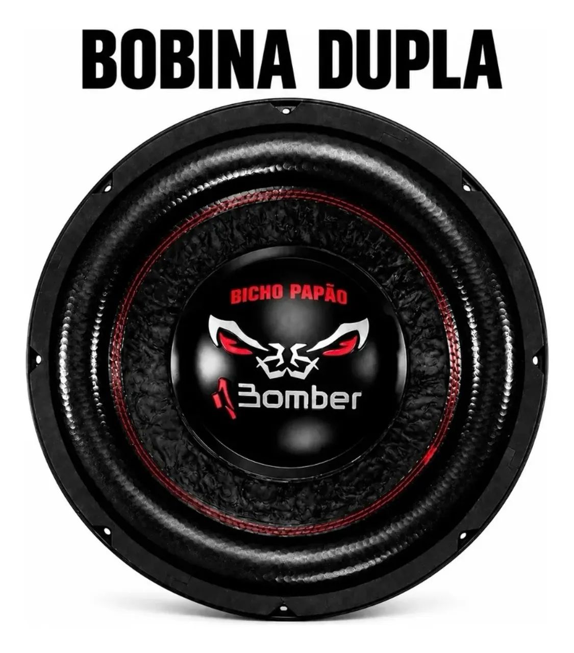 Alto falante 12 polegadas 600 RMS bobina dupla 4+4