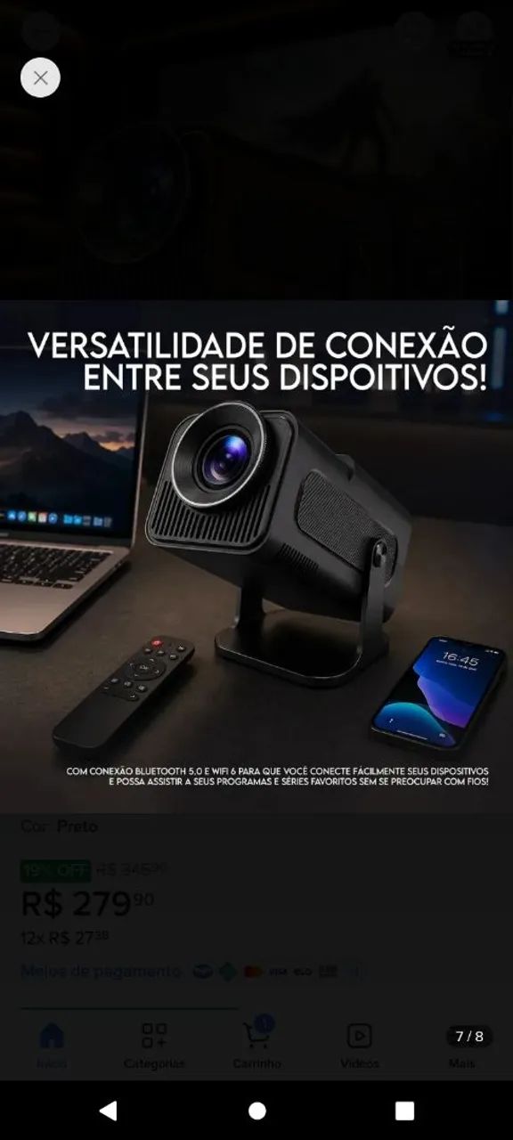 Projetor compacto ? - Foto 2