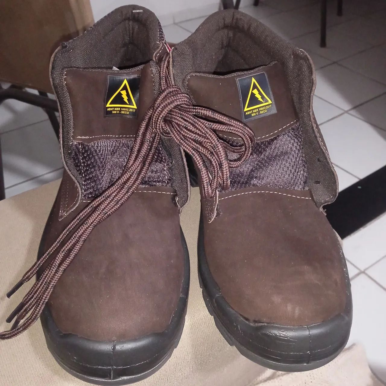 Bota Bracol Nobuck Marrom PU - N40