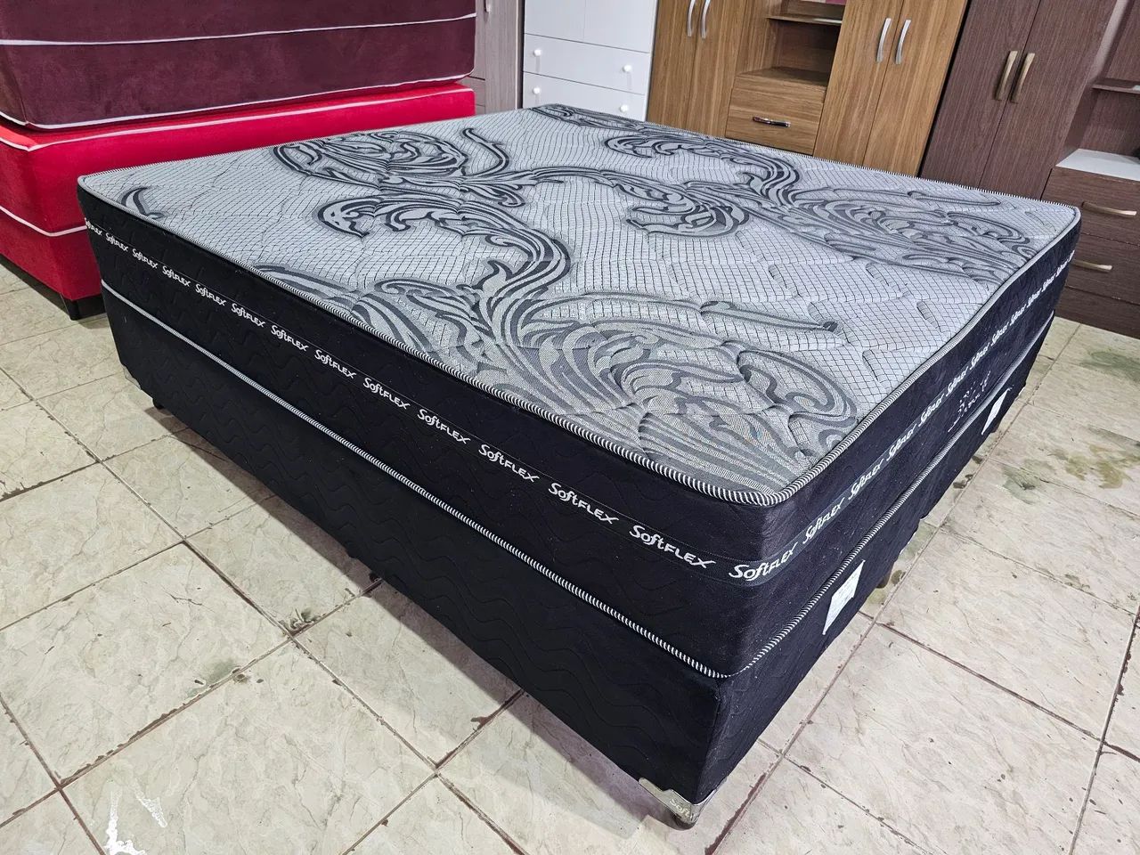 Cama super king Molas ensacada usada  - Foto 3