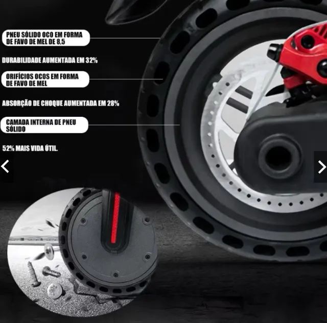 [NOVO] Patinete Elétrico 350w 25km/h (LACRADOS NA CAIXA) Entrego em Fortaleza - Foto 5