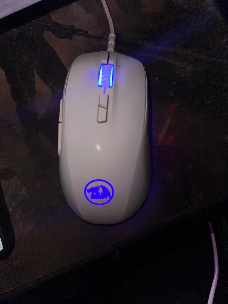 Mouse Red Dragon gamer - Foto 3