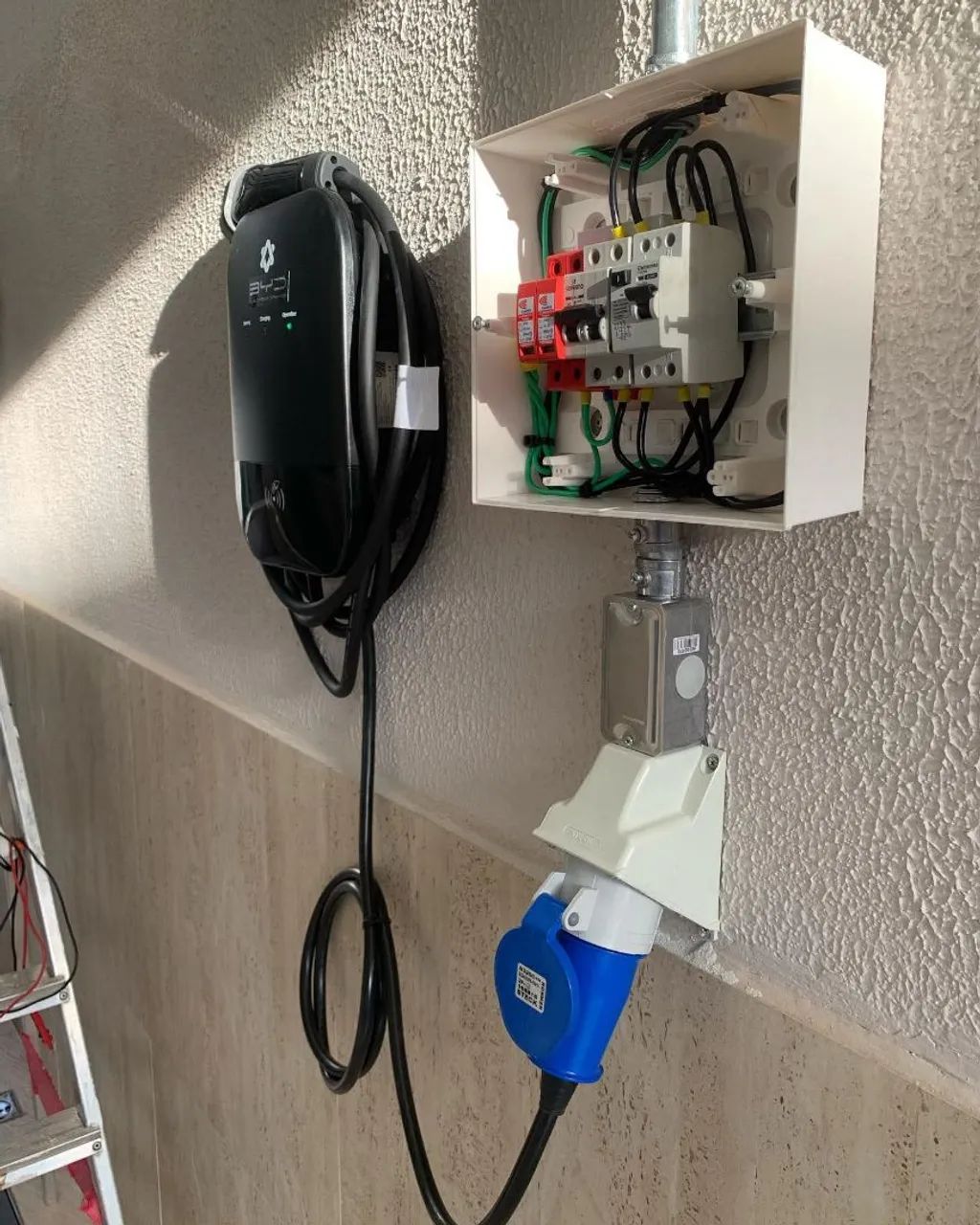 Instalação Carregador veícular 
