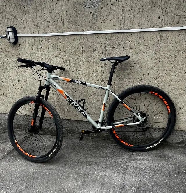 Bicicleta Sense Fun Aro 29 - Cinza e Laranja
