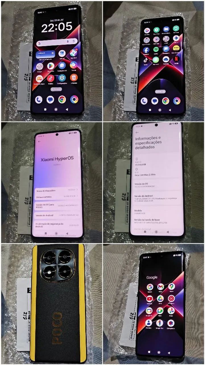 Xiaomi poco X7 512gb 18 ram 