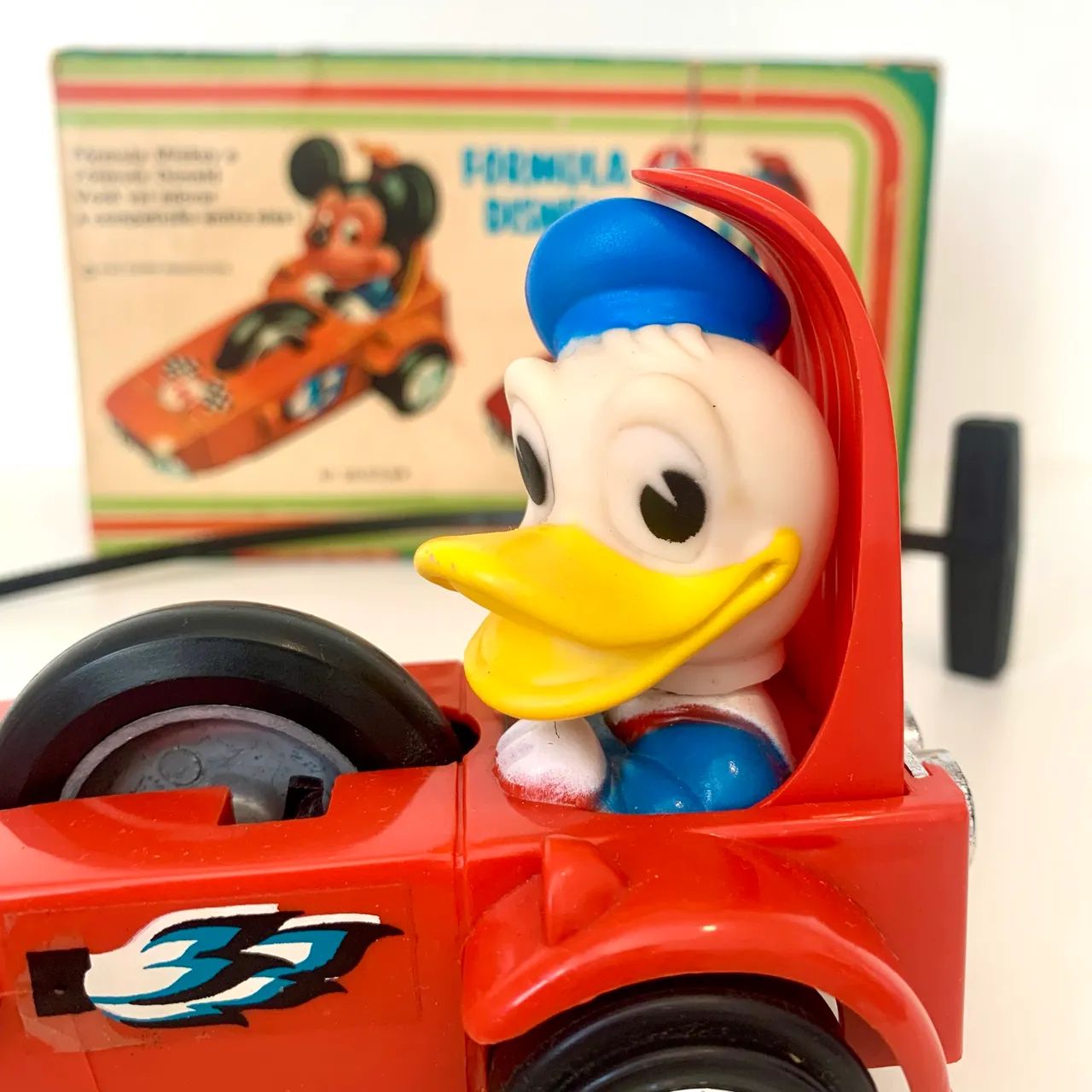 Carro Donald 1971 Fórmula Disney - Estrela - Caixa Original