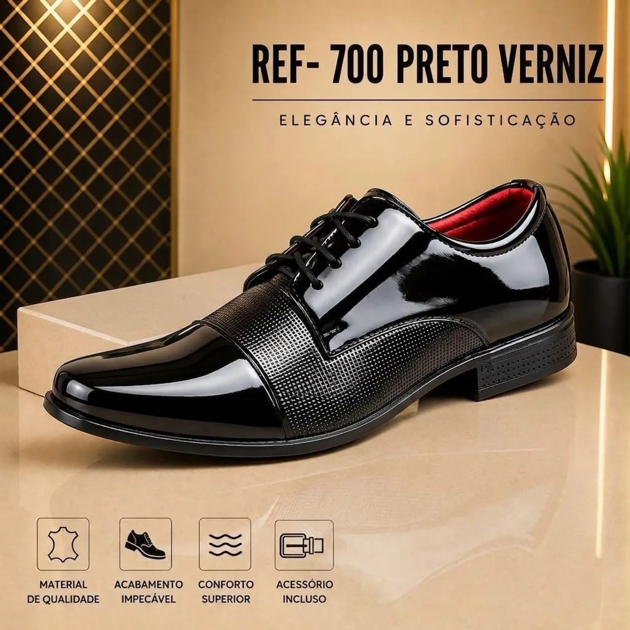 Sapato social preto 