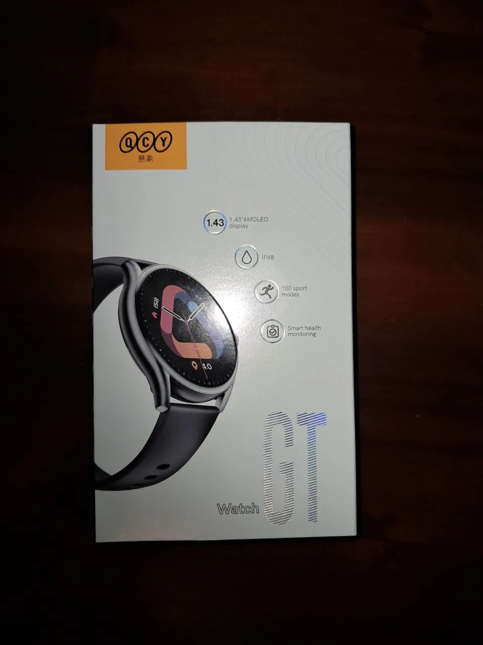 Relógio digital QCy watch GT