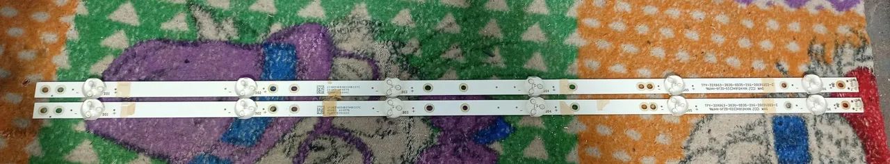 Kit 2 barras de led tv AOC 32S5195