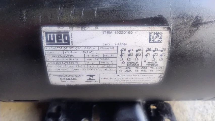 motor 1,5HP (2cv) - Foto 2