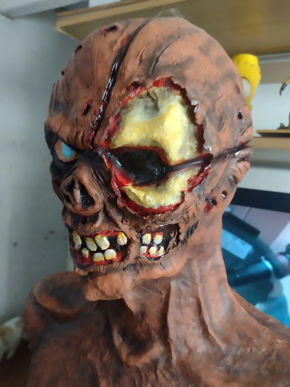 Busto Jason Voorhees, tamanho Real - Foto 3