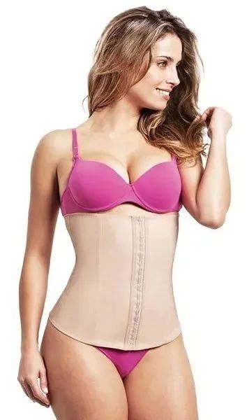 Cinta Modeladora Feminina Emborrachada Cotton tamanho EG/XL/MG - Foto 5